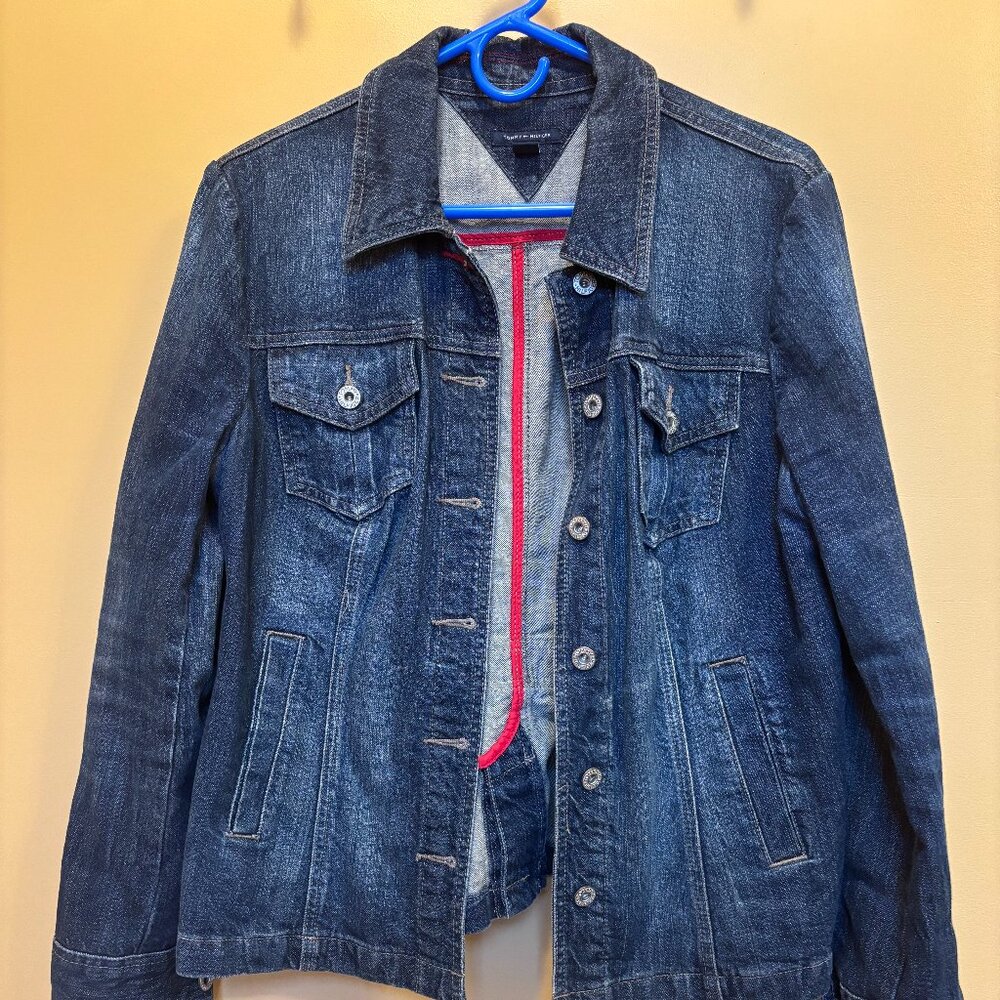 Tommy Hilfiger Jean Jacket Size LG